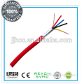 4 core Red Fire Alarm Cable / Alarm Cable Tinned copper